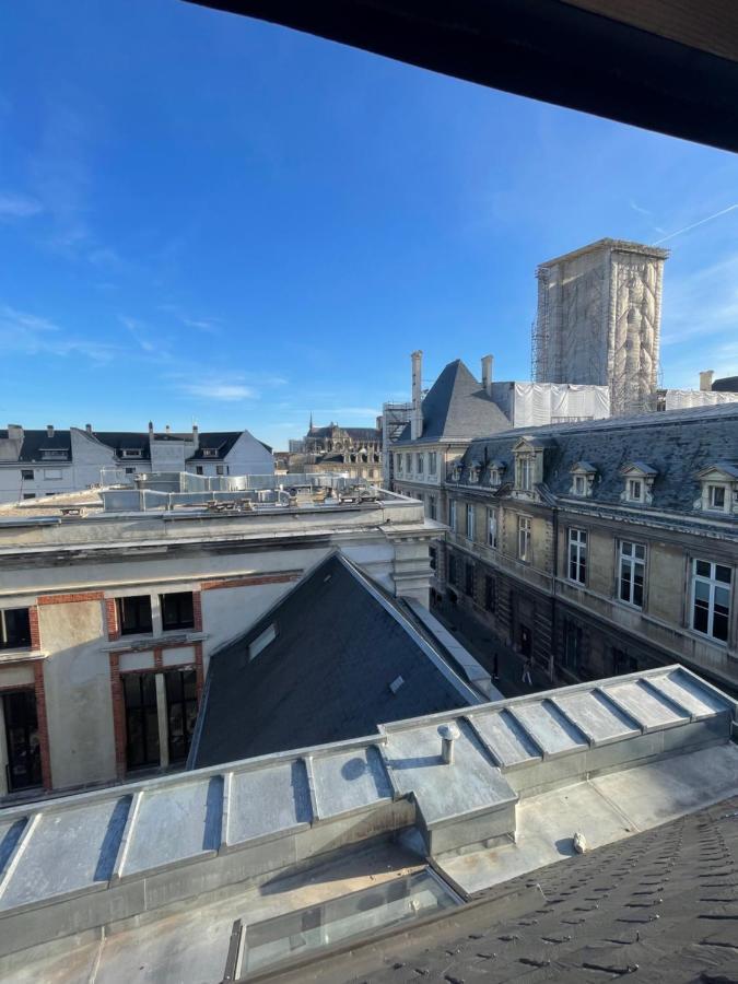 Au Coeur De La Ville De رانس المظهر الخارجي الصورة